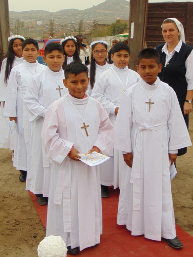 Peru - pierwasza komunia św.