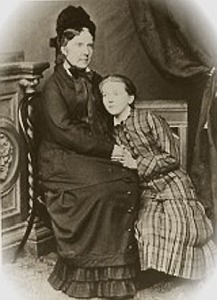 św. Urszula Ledóchowska - Julia Ledóchowska z mamą