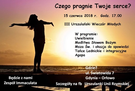 III Urszulański Wieczór Młodych w Gdyni-Orłowie